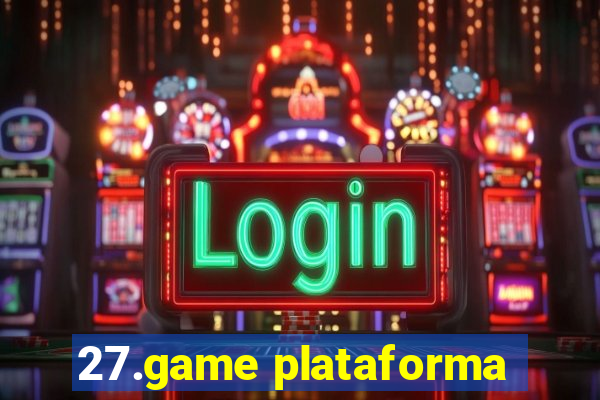 27.game plataforma